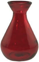 Red Teardrop Bottle